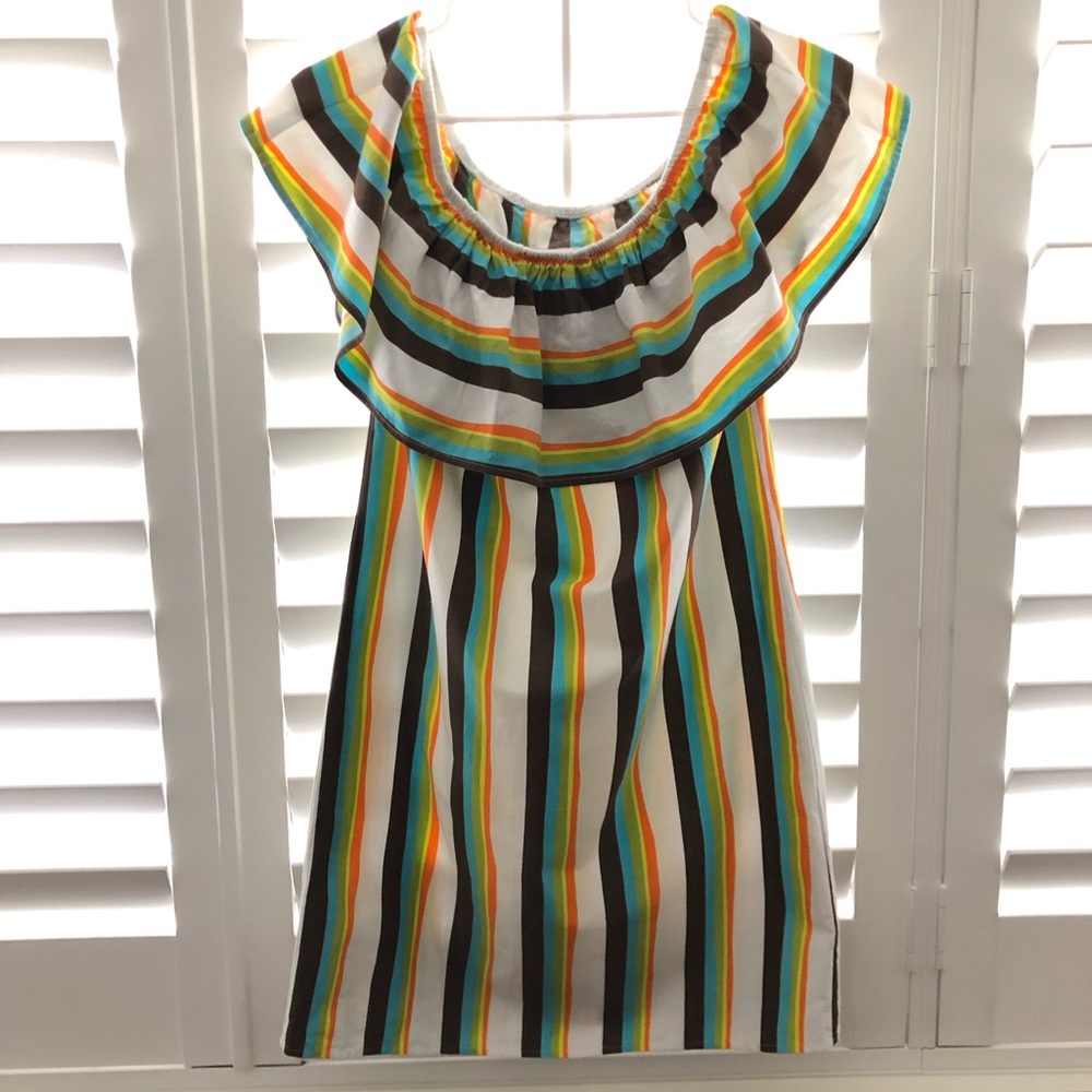 Trina Turk Striped Dress Size S